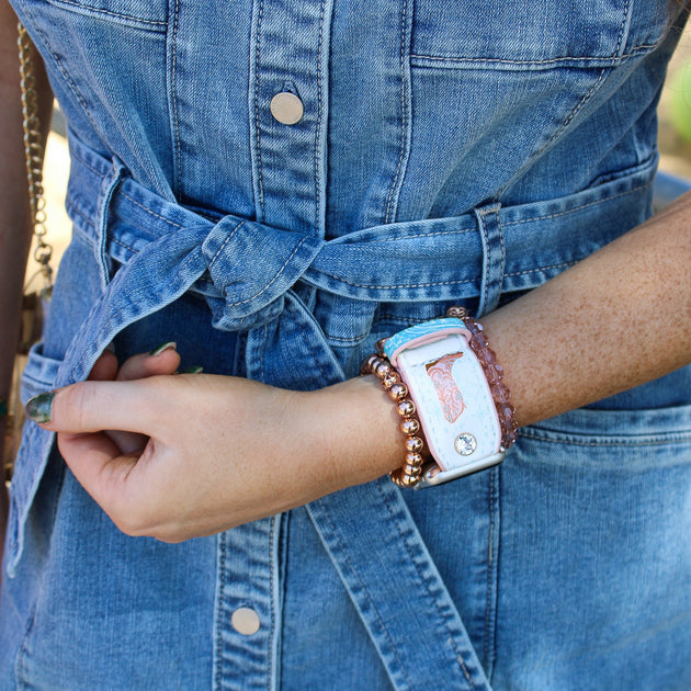 Spark*l Turquoise & Champagne Sivella Apple Watch Band - Size 2, 38-41mm Spark*L Products for Sale up to 90% Off Retail: Poshmark main image 2