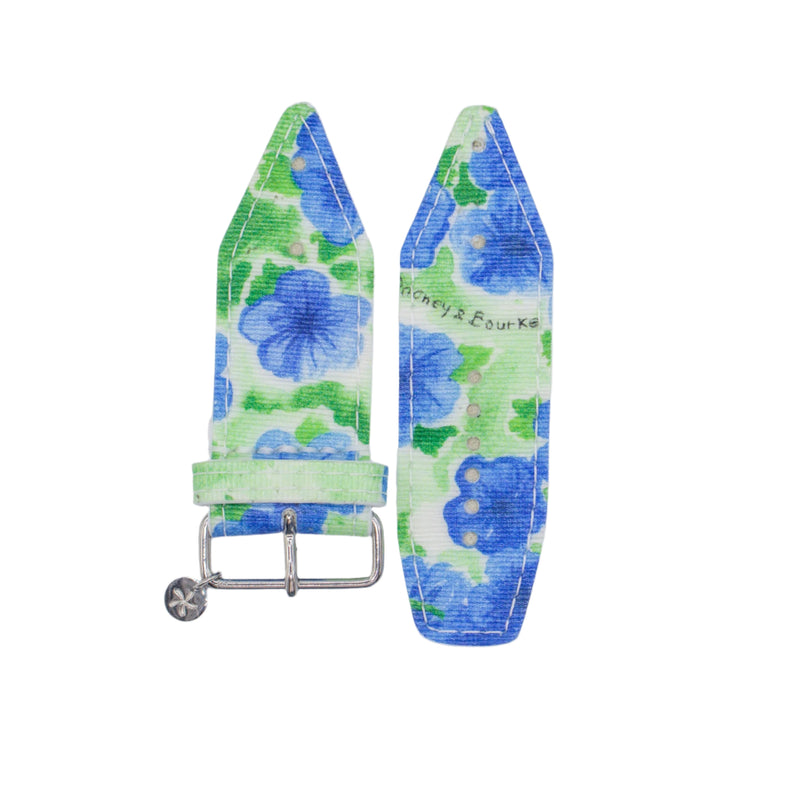 Re-Spark'l - Upcycled Dooney & Bourke with White sleek Sivella Watchband (Size 1, Apple watch 38-41mm)