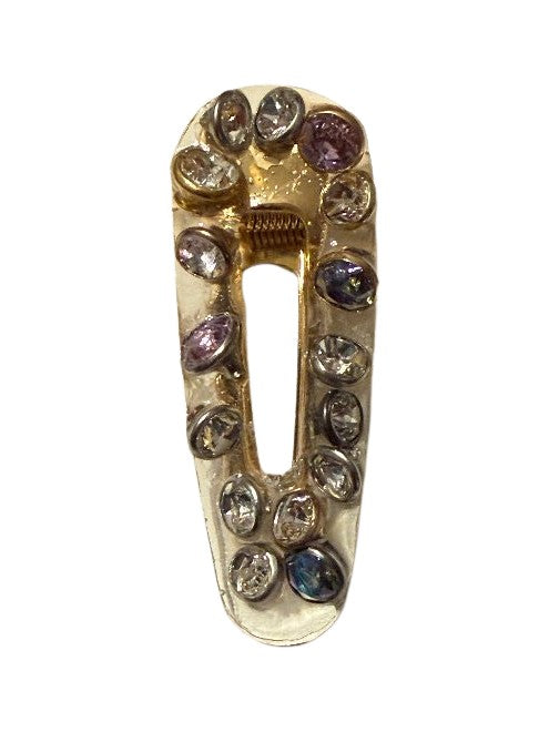 ReSpark*l -  Spark*l Oval Hair Barrette - Purple & Paradise Shine