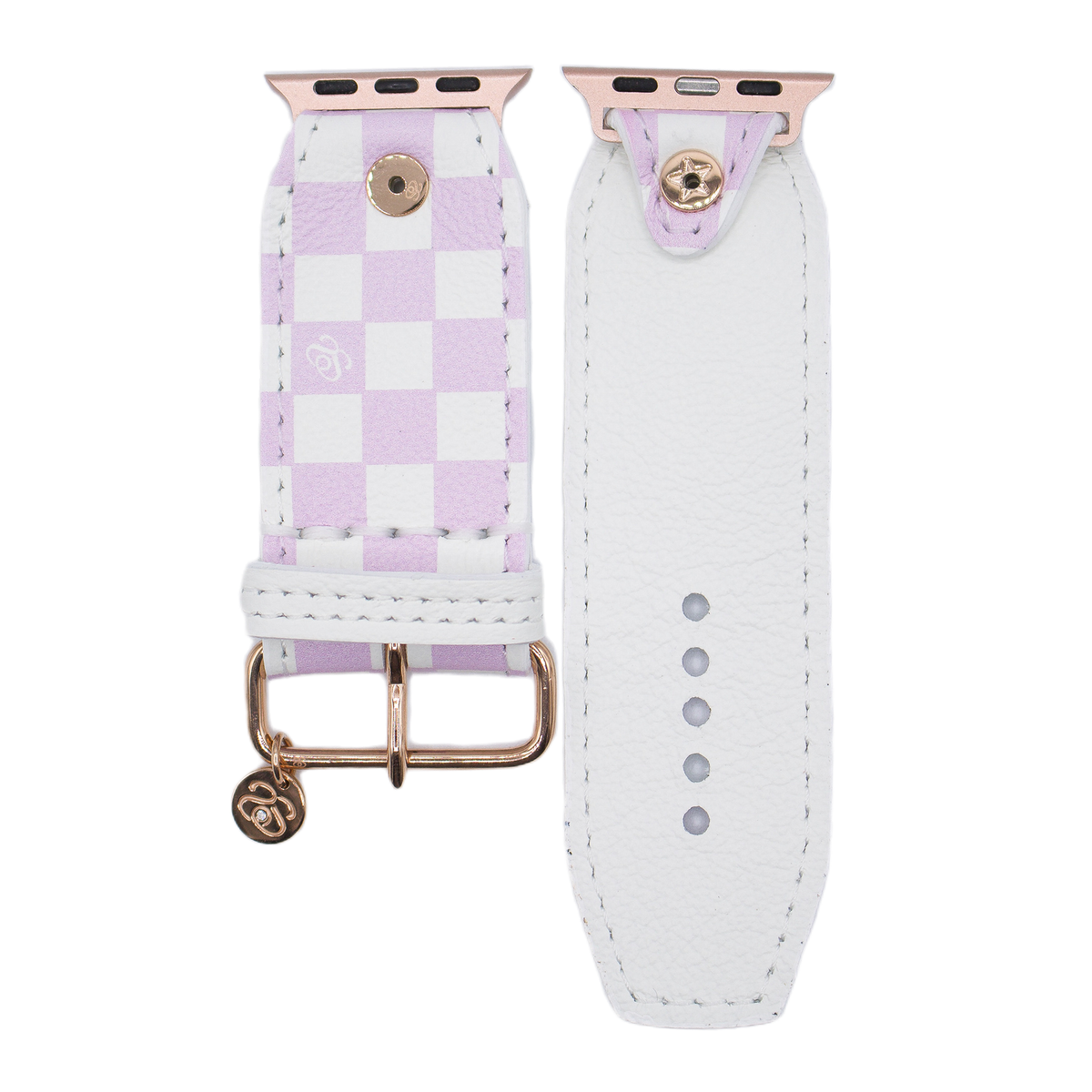 Lavender Mini Checks Sivella Watchband – Spark*l