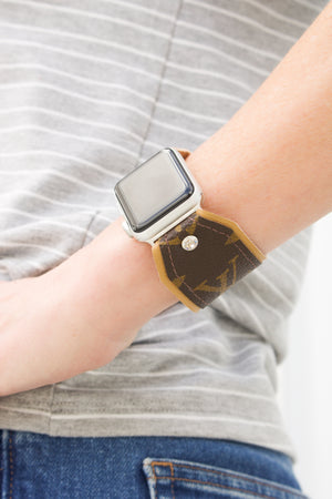 Apple Watch Band Repurposed Classic LV Monogram in 2023